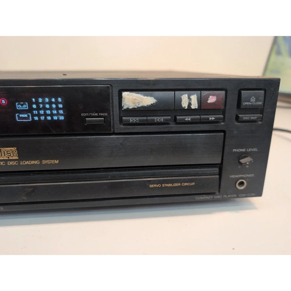 Sony CDP-C315 CD Changer 5 Compact Disc disk Player